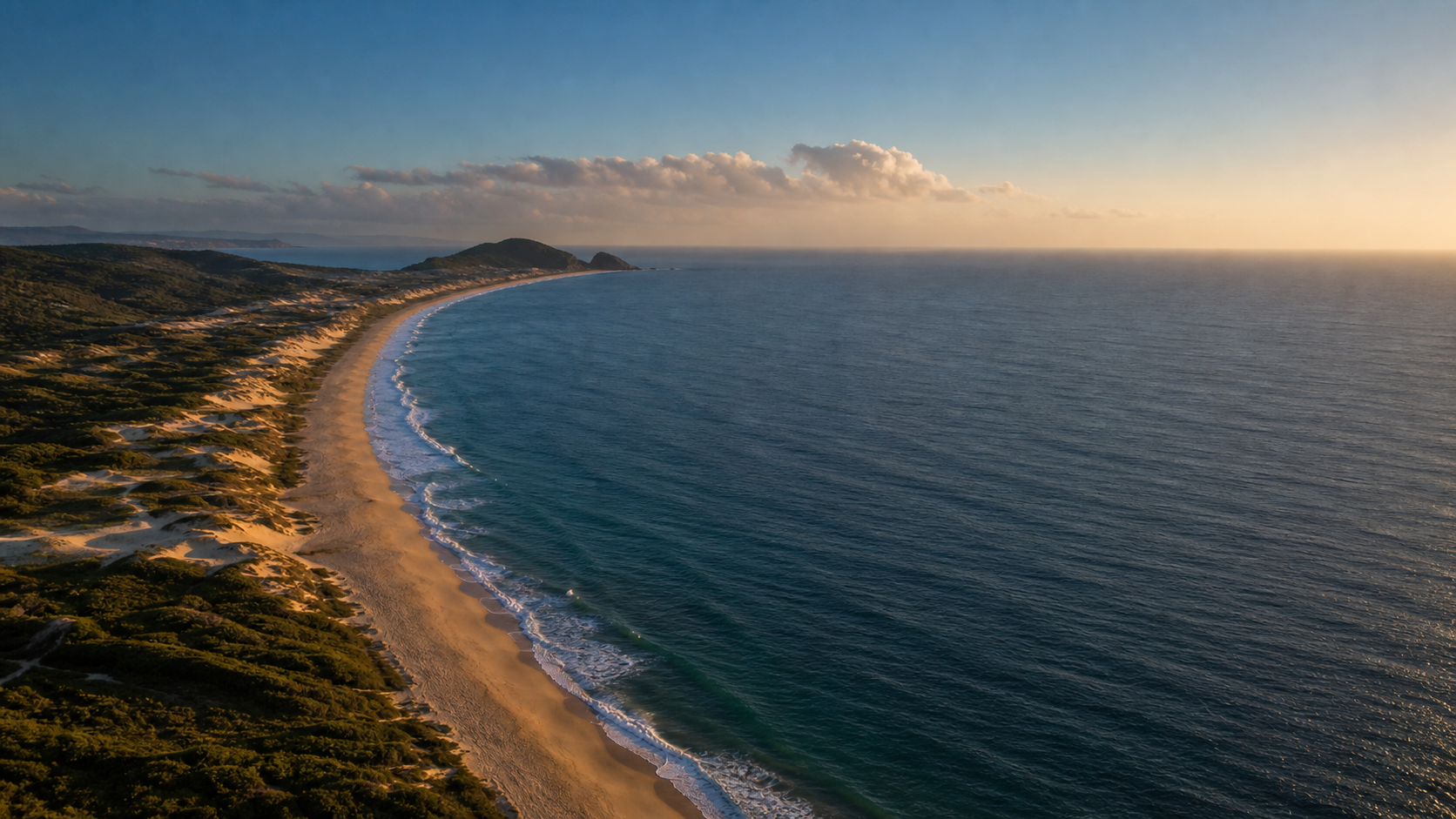 Mar para prática de surf