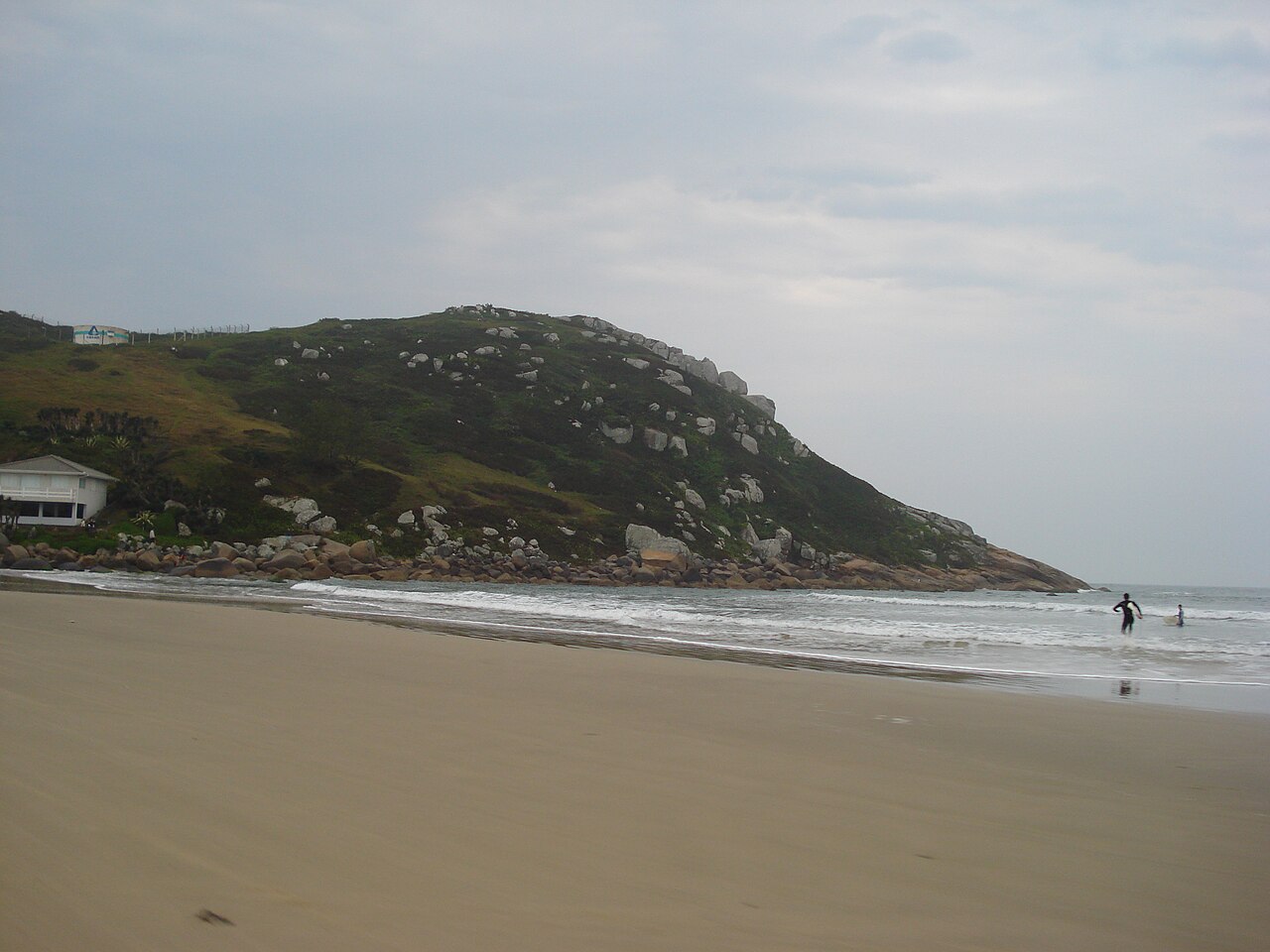 Praia de Itapirubá, registro de 2010.