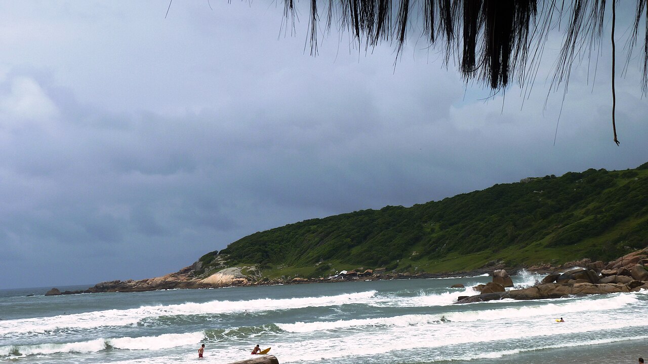 Praia do Rosa, Imbituba, registro de 2011.